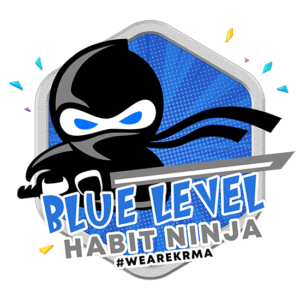 Blue Level Habit Ninja Badge 1