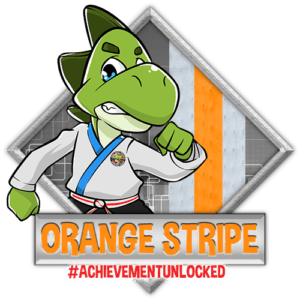 Junior Dragon Rank Orange Stripe