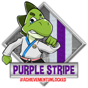 Junior Dragon Rank Purple Stripe