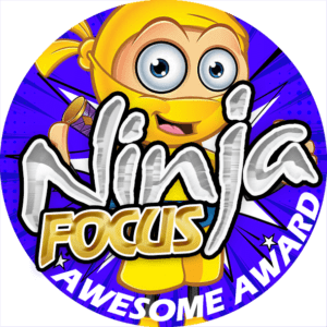 Ninja Focus Sticker