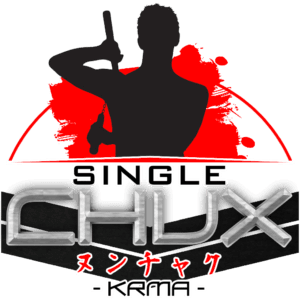 Single Chux Rank 2 Black Chevron