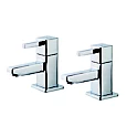 goodhome cooleen bath pillar tap pack of 2 3663602665212 01bq